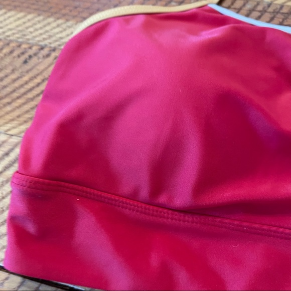 Women’s Nani Amara Shaka Bralette Red Size Large - Picture 6 of 7